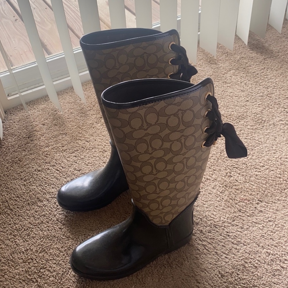 Coach Rain Boots
